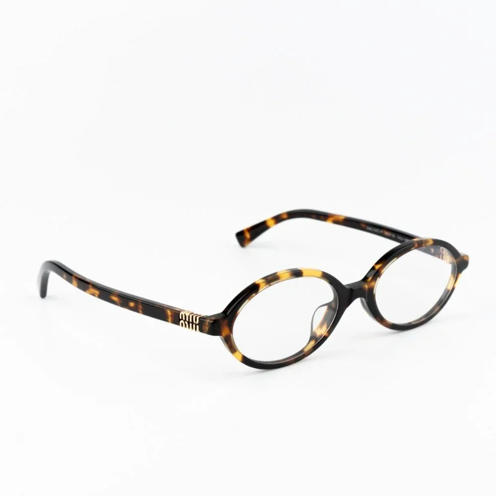 NEW Miu Miu MU04ZSF VAU08N REGARD Honey Havana Clear Unisex Sunglasses 0MU 04ZSF - Picture 6 of 11